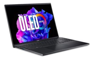 Лаптоп ACER Swift Go SFG16-71-74R0 (NX.KVZEX.006), 16" 3.2K (3200x2000) OLED, Intel® Core™ i7-13620H (24M Cache, 3.60 GHz up to 4.90 GHz, 10 ядра), 16GB LPDDR5, 1TB SSD M.2, Backlit KB, Windows 11 Home, Ice Black