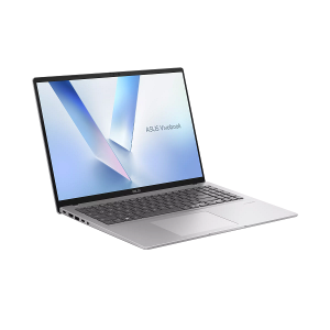 Лаптоп ASUS Vivobook 16 X1607CA-MB059, 16" WUXGA (1920x1200) IPS, Intel Core Ultra 5 225H (18M Cache, 1.7GHz up to 4.9GHz, 14 ядра), 16GB DDR5, 512GB SSD M.2, no OS, Cool Silver - 90NB15A2-M00CX0
