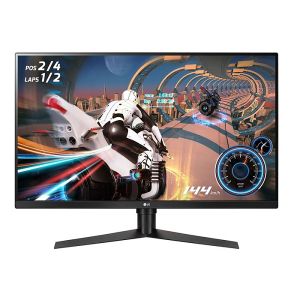 Монитор LG 32GK850F-B, 31.5" VA, QHD (2560 x 1440) 144Hz, 16:9, 1ms, 400 cd/m², 3000:1, AMD FreeSync 2, 2xHDMI, DP, USB 3.0, Black
