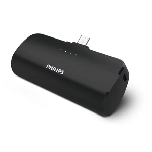 Външна батерия PHILIPS DLP2510U/00 Power Bank 2500mAh with USB-C port Black