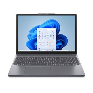 Лаптоп LENOVO IdeaPad Slim 3 15IRH10, 15.3" WUXGA (1920x1200) IPS, Intel® Core™ i5-13420H (12M Cache, 3.4GHz up to 4.6GHz, 8 ядра), 16GB DDR5, 512GB SSD M.2, noOS, US KBD, Luna Grey - 83K100SRRM