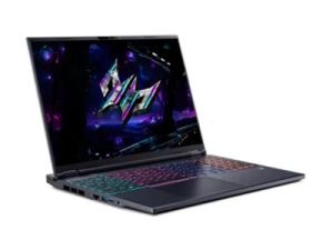 Лаптоп ACER Predator Helios NEO 16 AI PHN16-73-75H7 (NH.QVQEX.001), 16" WQXGA (2560x1600) 180Hz, Intel Core Ultra 7 255HX (30M Cache, up to 5.20 GHz, 20 ядра), Nvidia GeForce RTX5060 8GB GDDR7, 64GB DDR5, 1TB SSD M.2, RGB, Windows 11 Pro, Black