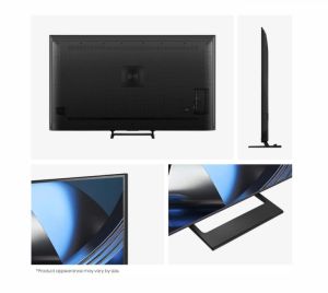 Телевизор Hisense 65"U7SE, 4K Ultra HD 3840x2160, ULED, FALD, Quantum Dot, 144Hz, IPS, HDR 10+, HLG, Dolby Vision IQ, Dolby Atmos, Smart TV, WiFi 5GHz, WiFi Direct, BT, Anyview Cast,light sensor, 4xHDMI, 2xUSB, LAN, CI+, DVB-T2/C/S2, Black