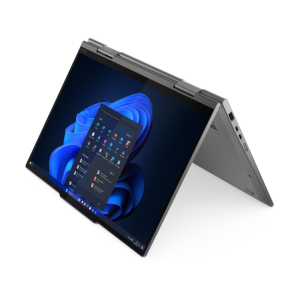Лаптоп LENOVO ThinkPad X1 2-in-1 Gen 10 Aura Edition (21Q0008JBM), 14" 2.8K (2880x1800) OLED Touch, Intel® Core™ Ultra 7 255U (up to 5.2GHz, 12 ядра), 32GB LPDDR5x, 1TB SSD M.2, Windows 11 Pro, Grey