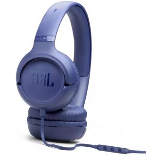 Слушалки JBL TUNE 530C BLU USB-C Wired on-ear headphones