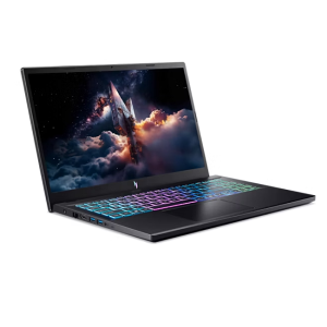 Лаптоп ACER Nitro V 15 ANV15-A31-R2WG (NH.U3REX.004), 15.6" FullHD (1920x1080) 165Hz, AMD Ryzen™ 7 170 (3.2 GHz up to 4.75 GHz, 8 ядра), NVIDIA GeForce RTX5060 8GB GDDR7, 16GB DDR5, 1TB SSD M.2, RGB, no OS, Black