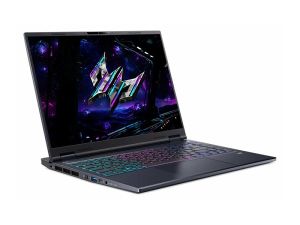 Лаптоп ACER Predator Helios Neo 14 AI PHN14-71-789G (NH.QUXEX.001), 14.5" WQXGA (2560x1600) 165Hz IPS, Intel Core Ultra 7 255H (24M Cache, 2.0 GHz up to 5.10 GHz, 16 ядра), NVIDIA GeForce RTX5060 8GB GDDR7, 16GB LPDDR5X, 1TB SSD M.2, RGB, Windows 11 Home