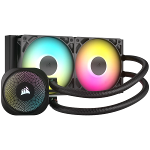 Охладител за процесор CORSAIR NAUTILUS 240 ARGB, 240mm Radiator, Liquid CPU Cooler