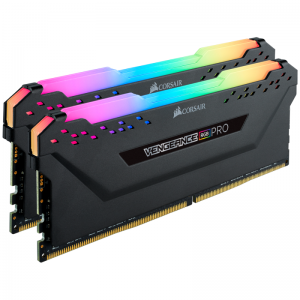 Памет CORSAIR 16GB DDR4 3200MHz (2x8GB), Vengeance RGB PRO , Black