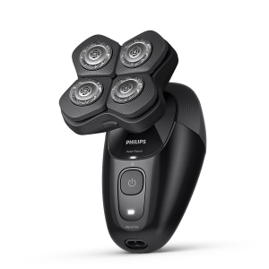 Самобръсначка за глава PHILIPS HS5980/15 Pro 5000 Series, Мокро и сухо,  360° гъвкава глава, Време на работа 60 минути, Черен