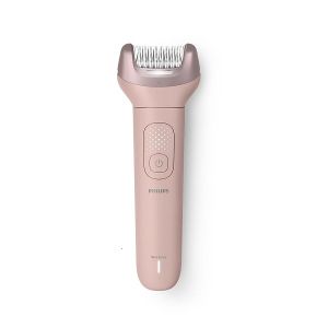Епилатор PHILIPS BRE719/00 Series 9000, За крака, тяло и бикини зона, За използване на суха и мокра кожа, Без кабел, 2 скорости, 8 приставки, 60 минути с едно зареждане, 