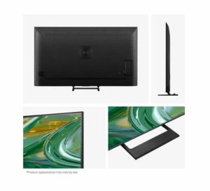 Телевизор 50" HISENSE 50E8S, 4K Ultra HD ULED MiniLED, Smart TV, VIDAA Smart OS, Subwoofer 20W, 144Hz, WiFi, Black
