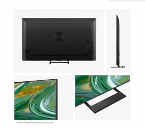 Телевизор 55" HISENSE 55E8S, 4K Ultra HD ULED MiniLED, Smart TV, VIDAA Smart OS, Subwoofer 20W, 144Hz, WiFi, Black