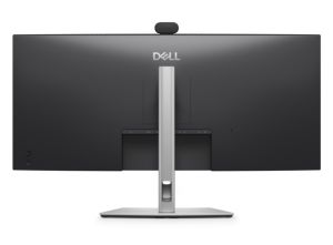Монитор Dell P3426WEB, 34" Curved Conferencing Monitor, IPS Anti-Glare, 5ms, 100 Hz, 1500:1, 300 cd/m2, WQHD 3440x1440, 99% sRGB, HDMI, Display Port, USB-C Hub, RJ45, Webcam, Mic, Speacers, KVM Switch, PD 90W, Height Adjustable, Pivot, Swivel, Tilt, Black