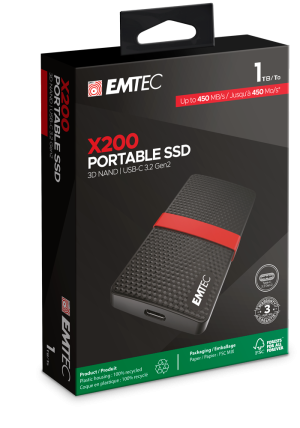 EMTEC EXT SSD X200 1T /USB-C