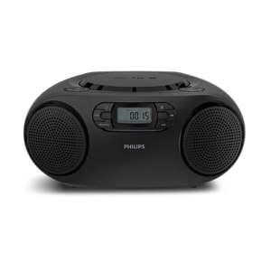 CD плейър PHILIPS TAZ2000B/10 , CD, FM радио, USB, Bluetooth® 6.0, 3W RMS, black
