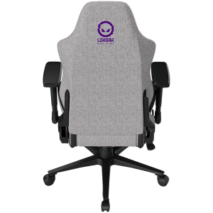 LORGAR CHA41, Ergonomic Gaming Chair Advanced, premium anti-stain fabric, Grey