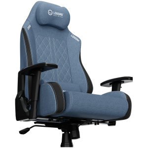 LORGAR CHA41, Ergonomic Gaming Chair Advanced, premium anti-stain fabric, Blue