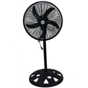 Вентилатор Oliver Voltz OV51760N18, 50W, 18", 3 скорости, Светлинен индикатор, Регулиране, Черен