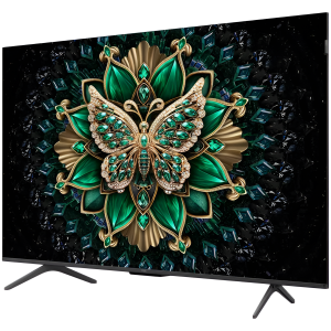 Телевизор 65" TCL 65C6K, 4K UHD QD-MiniLED, Smart TV, Google TV, 144Hz, WiFi 5, Black