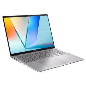Лаптоп ASUS Vivobook S16 S3607CA-RP037NA (90NB16I1-M00CF0), 16" WUXGA (1920x1200) 144Hz, Intel® Core™ Ultra 7 255H (24M Cache, 2.00 GHz up to 5.10 GHz, 16 ядра), 16GB DDR5, 1TB SSD M.2, no OS, Cool Silver
