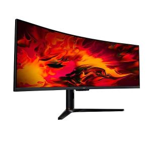Монитор ACER Nitro EI491CR Sbmiipphx, 49.0'' VA Curved, Dual FHD (3840x1080) 144Hz, 32:9, 4 ms, 400 cd/m², 3000:1, AMD FreeSync™ Premium Pro, Speaker 2x3W, 2xHDMI, DP, Black - UM.SE1EE.S13