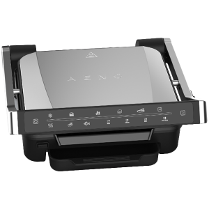 Електрическа скара AENO EG3 (AEG0003): 2000W, 7 automatic programs +Manual mode, 4 Degrees of Roast, Color indication,  Removable plates Plate size 292*230mm
