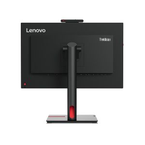 Монитор LENOVO ThinkVision T24mv-30 (63D7UAR3EU), 23.8" IPS, FullHD (1920x1080) 75Hz, 16:9, 4ms, 250 cd/m², 1000:1, WebCam 5MP, Microphone, Speaker 2x5W, HDMI, 2xDP, USB-C, Rj-45, 4x USB 3.2, Raven Black