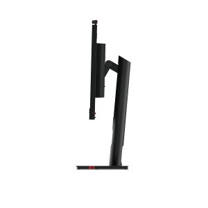Монитор LENOVO ThinkVision T24mv-30 (63D7UAR3EU), 23.8" IPS, FullHD (1920x1080) 75Hz, 16:9, 4ms, 250 cd/m², 1000:1, WebCam 5MP, Microphone, Speaker 2x5W, HDMI, 2xDP, USB-C, Rj-45, 4x USB 3.2, Raven Black