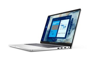 Лаптоп Dell Pro 16 PC16250, Intel Ultra 7 255U (12 TOPS NPU, 12 cores, up to 5.2 GHz), 16" FHD+(1920x1200) 300nits AG, 16 GB: 1x16 GB, DDR5, 5600 MT/s, 512 GB SSD, Intel Graphics, FHD HDR IR Cam and Mic, Wi-Fi 6E, FPR, Backlit Kb, Win11 Pro, Platinum silv
