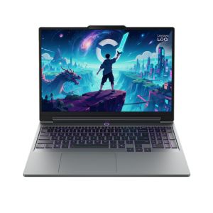 Лаптоп LENOVO LOQ 15IPH11 (83SL0012BM), 15.3" WUXGA (1920x1200) IPS 165Hz, Intel® Core™ Ultra 7 355 (2.30 GHz up to 4.70 GHz, 8 ядра), NVIDIA GeForce RTX5050 8GB GDDR7, 16GB DDR5, 512GB SSD M.2, RGB Backlit, noOS, Luna Grey