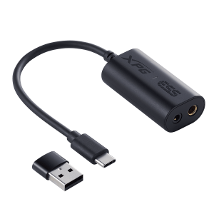 Геймърски слушалки ADATA XPG PRECOG STUDIO , Orange-Black, USB mic