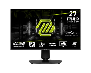 Монитор MSI MAG 275UPD E14, 27" IPS, 4K UHD (3840 x 2160) 144Hz, 16:9, 1ms, 250 cd/m², 1500:1, AMD FreeSync™ Premium, Speaker 2x2W, 2xHDMI, DP, Black