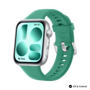 Часовник Huawei Watch Fit 5 Niki-B19F Green + Huawei Freebuds SE 4 ANC, White