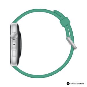 Часовник Huawei Watch Fit 5 Niki-B19F Green + Huawei Freebuds SE 4 ANC, White