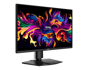 Монитор MSI MAG 272QP QD-OLED X24, 26.5" QD-OLED, WQHD (2560x1440) 240Hz, 16:9, 0.03ms, 400cd/m2, 1.5M:1, AMD FreeSync™ Premium, NVIDIA G-SYNC, DP, 2xHDMI, USB Type-C, Black