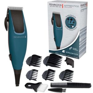 Машинка за подстригване Remington HC5020, С кабел, Аксесоари, Приставки 3-18мм, Иноксово острие, Син