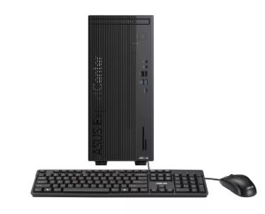 Настолен компютър Asus ExpertCenter D7 Mini Tower,D701MER-7147003790, Intel i7-14700  2.1GHz (33MB Cache, up to 5.3GHz, 20 cores, 28 Threads)DDR5 32GB (16GB DDR5 U-DIMM *2 , 1TB PCIE SSD G4, Intel UHD Graphics , DVD writer 8X,180W , 15L,Black Wired keyboa