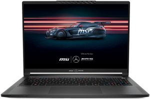 Лаптоп MSI Stealth A16 MercedesAMG AI+ A3XWGG-054BG-SGARI370X, Ryzen AI 9 HX 370, NVIDIA GeForce RTX 5070 8GB GDDR7, 16" QHD+ (2560x1600), 240Hz, OLED, IPS-Level, 2.1kg