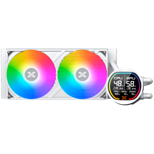 LK Pro 240 Digital Arctic EN47435 (WH AIO,Digital LCD Pump & 240mm PWM Fan,Mini ARGB Controller,Intel & AMD & 20xx)