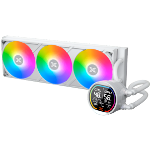 LK Pro 360 Digital Arctic EN47411 (WH AIO,Digital LCD Pump & 360mm PWM Fan,Mini ARGB Controller,Intel & AMD & 20xx)