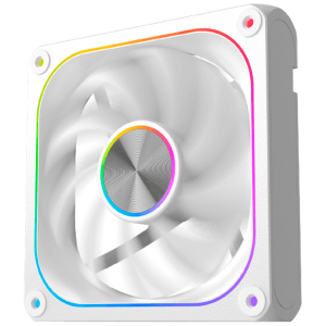 Infinity J22A Arctic EN49835 (WH, 3PCS J22A PWM Fans, ARGB & PWM Remote Control Box, A Logo Color Box)