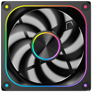 Infinity J22A EN49811 (BK, 3PCS J22A PWM Fans, ARGB & PWM Remote Control Box, A Logo Color Box)