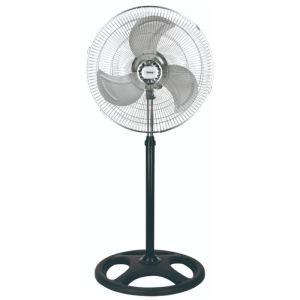 Вентилатор за универсална употреба 3в1 Rosberg R51760J18, 70W, 18", 3 степени, Стенен монтаж, Тиха работа, Хром/Черен