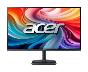 Монитор Acer EK241YP0bi, 23.8'' VA, FHD (1920x1080), ZeroFrame, FreeSync, 144Hz, 1ms, 100M:1, 250 nits, 99% sRGB, 1x HDMI 1.4, 1x VGA, BlueLightShield, Tilt, VESA , Black