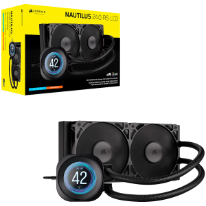 CORSAIR NAUTILUS 240 LCD, 240mm Radiator, Liquid CPU Cooler