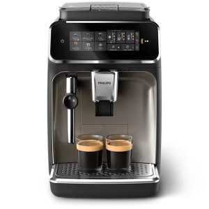 PHILIPS Fully automatic espresso machine 3300 series 5 beverages Intuitive touch display