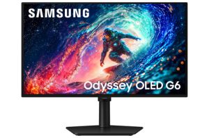 Монитор SAMSUNG Odyssey OLED G6 G61SH (LS27HG612SUXEN), 27" OLED, QHD (2560x1440) 240Hz, 16:9, 0.03ms, 400cd/m2, 1M:1, AMD FreeSync™ Premium, NVIDIA G-Sync, HDMI, DP, Black