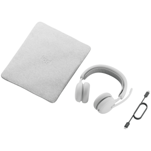 LOGITECH HEADSET - Zone Wireless 2 ES for B - OFF-WHITE - BT/CORDED - EMEA28i-935 - A00197,TEAMS