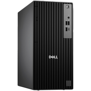 Dell Pro Tower (QCT1250), Intel Core i3-14100 (4C, up to 4.7GHz), 8GB (1x8GB) DDR5, 512GB M.2 SSD, Integrated Intel Graphics, 8xDVD+/-RW, BG KBD, Mouse, Ubuntu, 3Y ProSupport